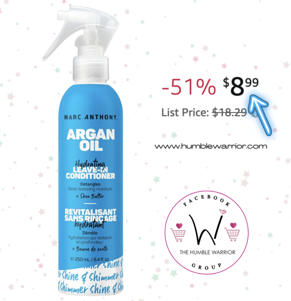 Marc Anthony Argan Oil Leave-In Conditioner!